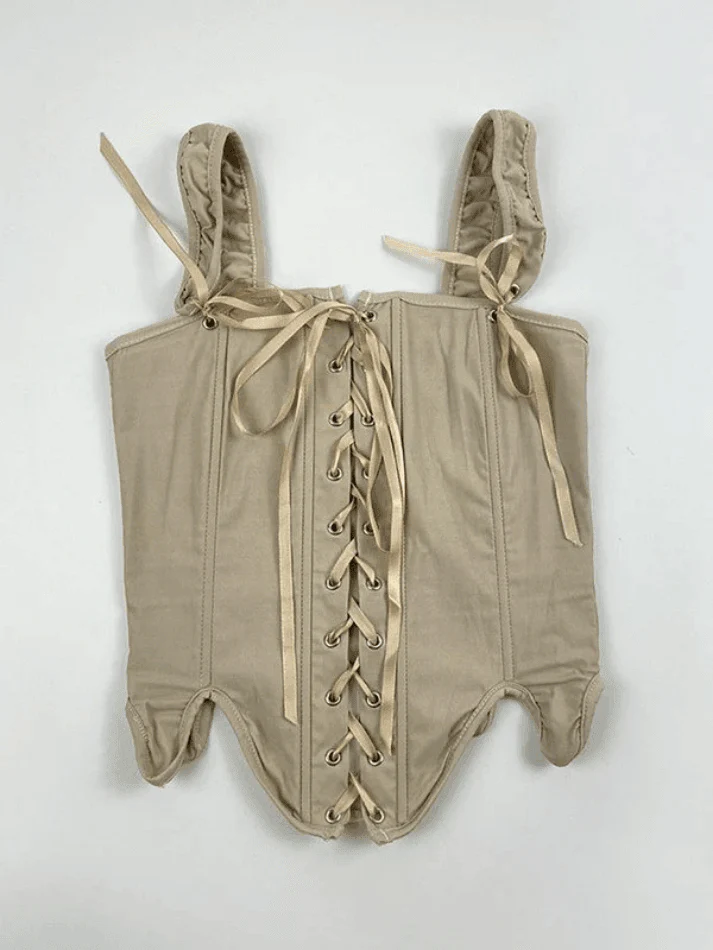 Lace Up Corset Top - Image 30