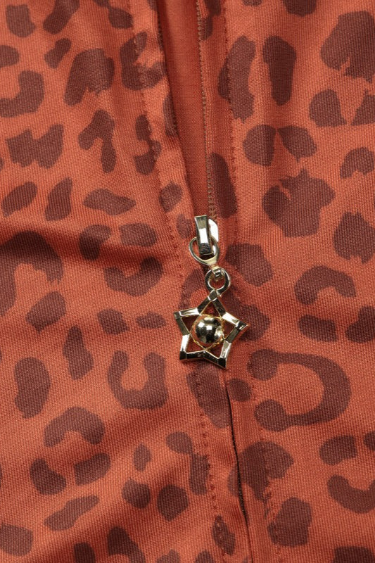 Leopard Print Hoodie Flared Pants Set - Image 12