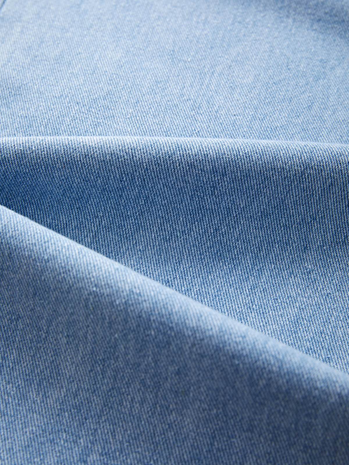 Light Wash Denim Boyfriend Jeans - Image 21