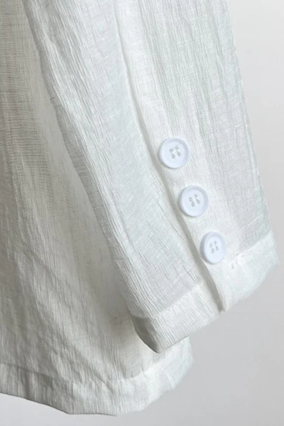 Lightweight Linen-Look Blazer - Image 14