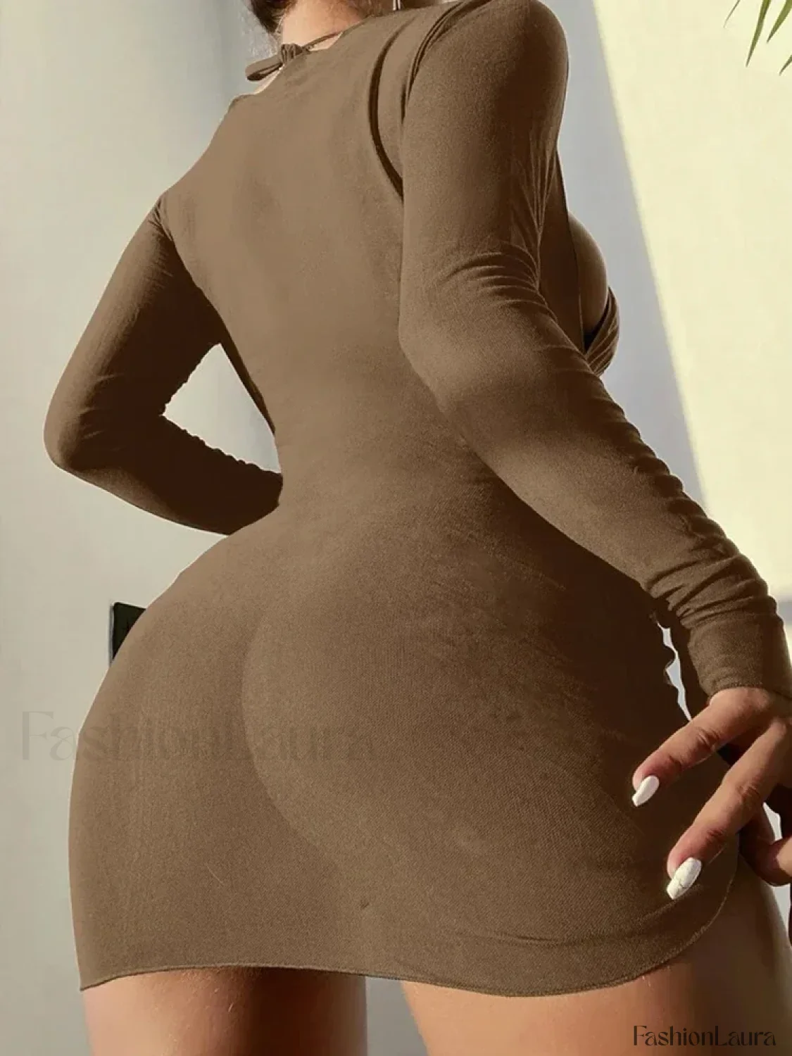 Long Sleeve Drawstring Three Piece Set - Image 32