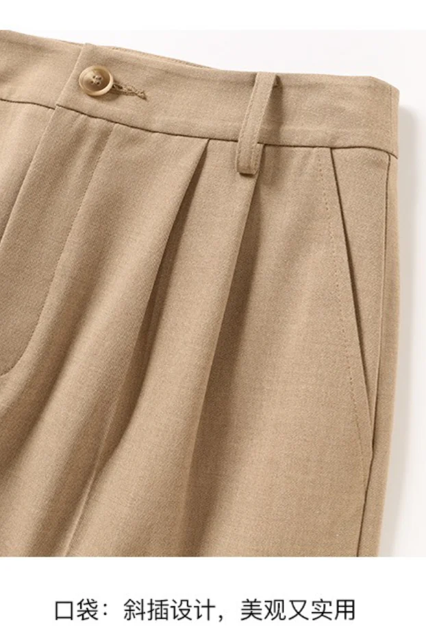 Loose Fit Straight Tailored Casual Shorts - Image 9