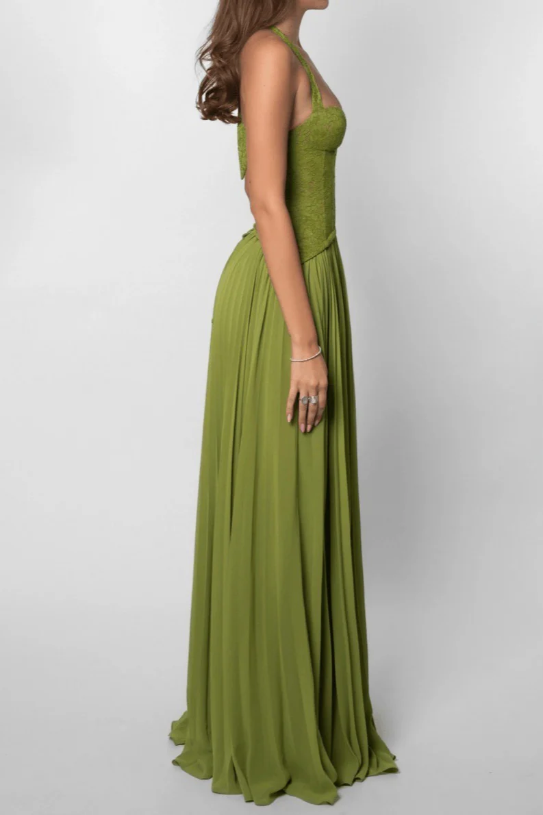 Low Cut Halter Bodycon Vacation Dress - Image 4