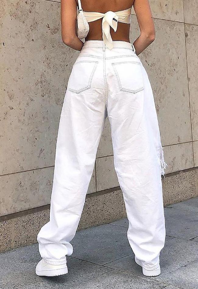 Mid Rise Extra Ripped Jeans - Image 10
