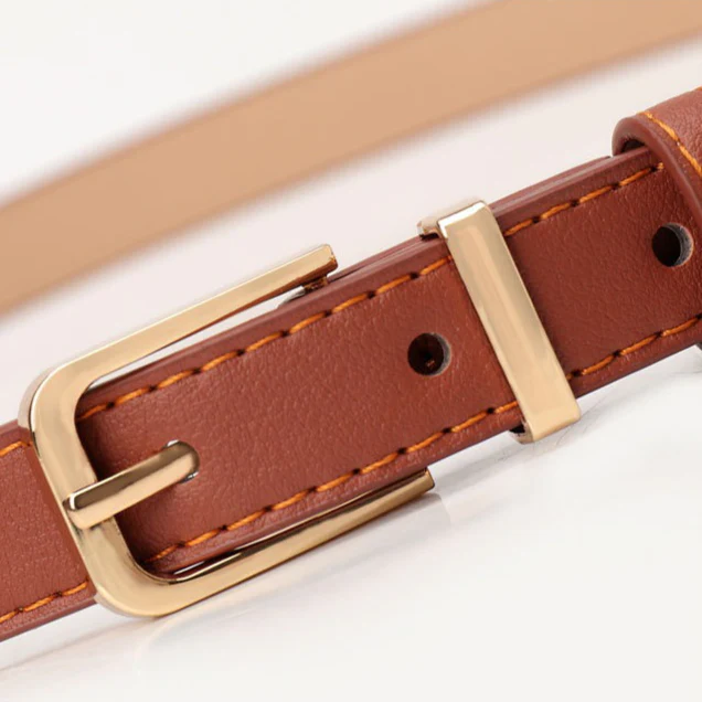 Minimalist Faux Leather Waist Belt - Image 9
