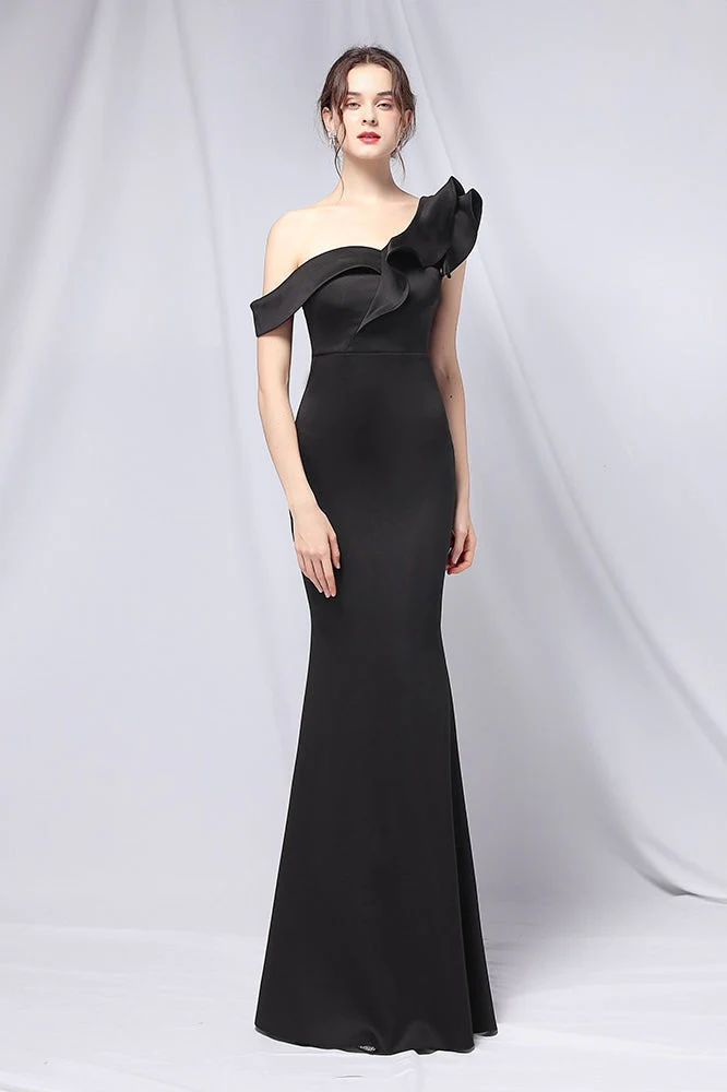 Off Shoulder Mermaid Maxi Party Dress
