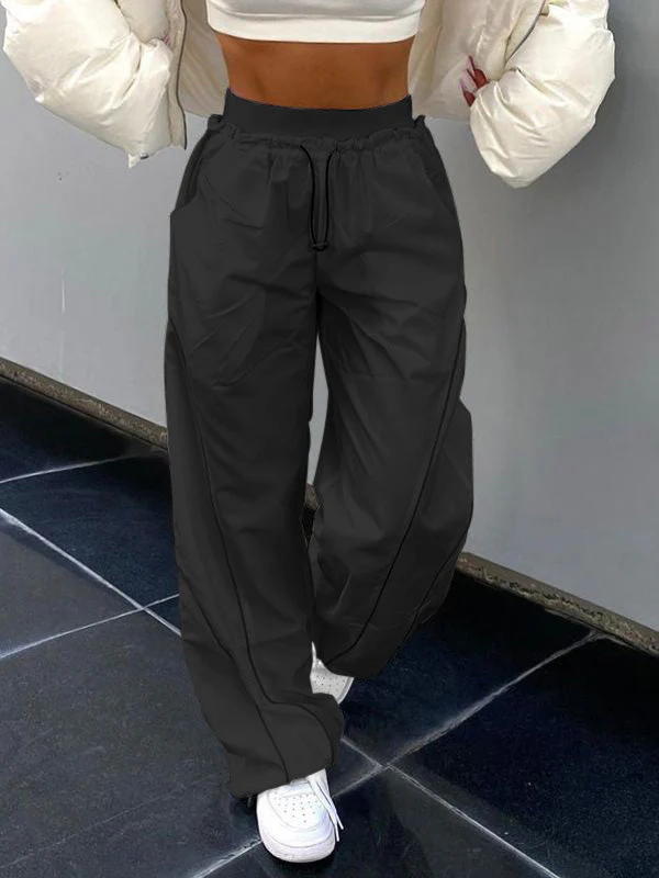 Pintuck Detail Straight Leg Pants - Image 26