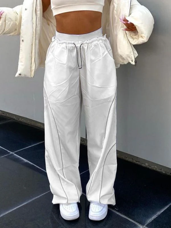Pintuck Detail Straight Leg Pants - Image 39
