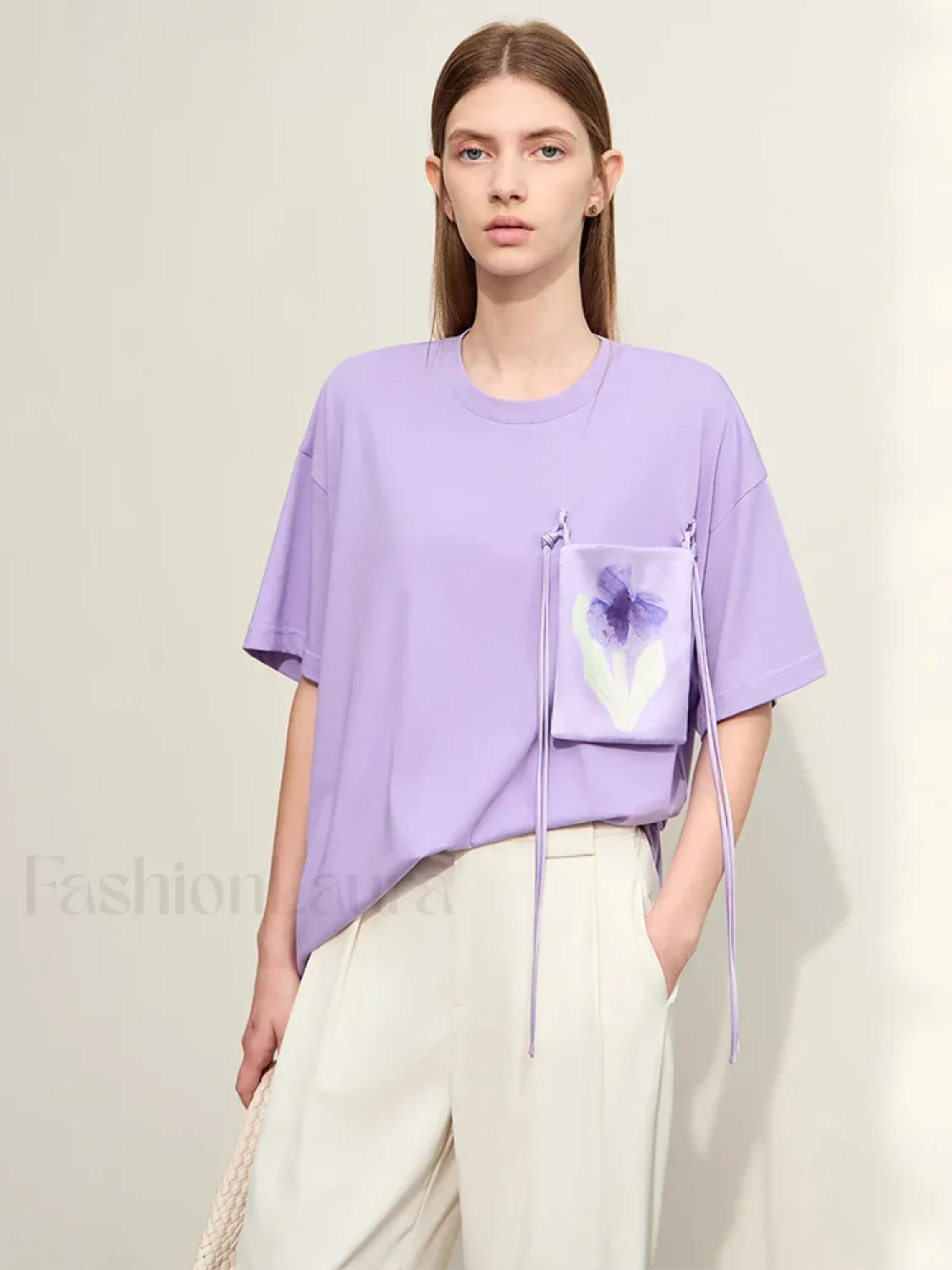Pocket Print Knit T-Shirt - Image 6