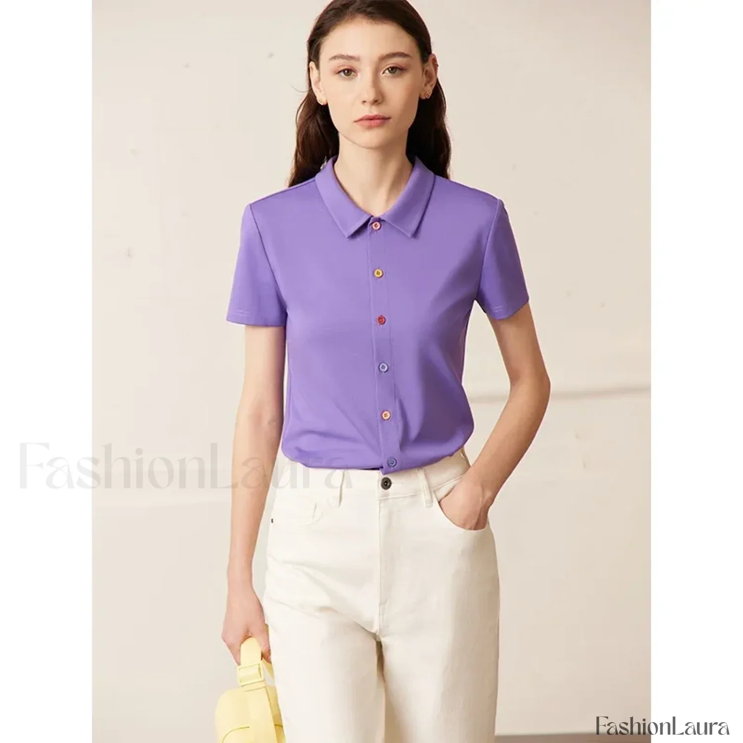 Polo Knit Slim Fit T-Shirt - Image 12