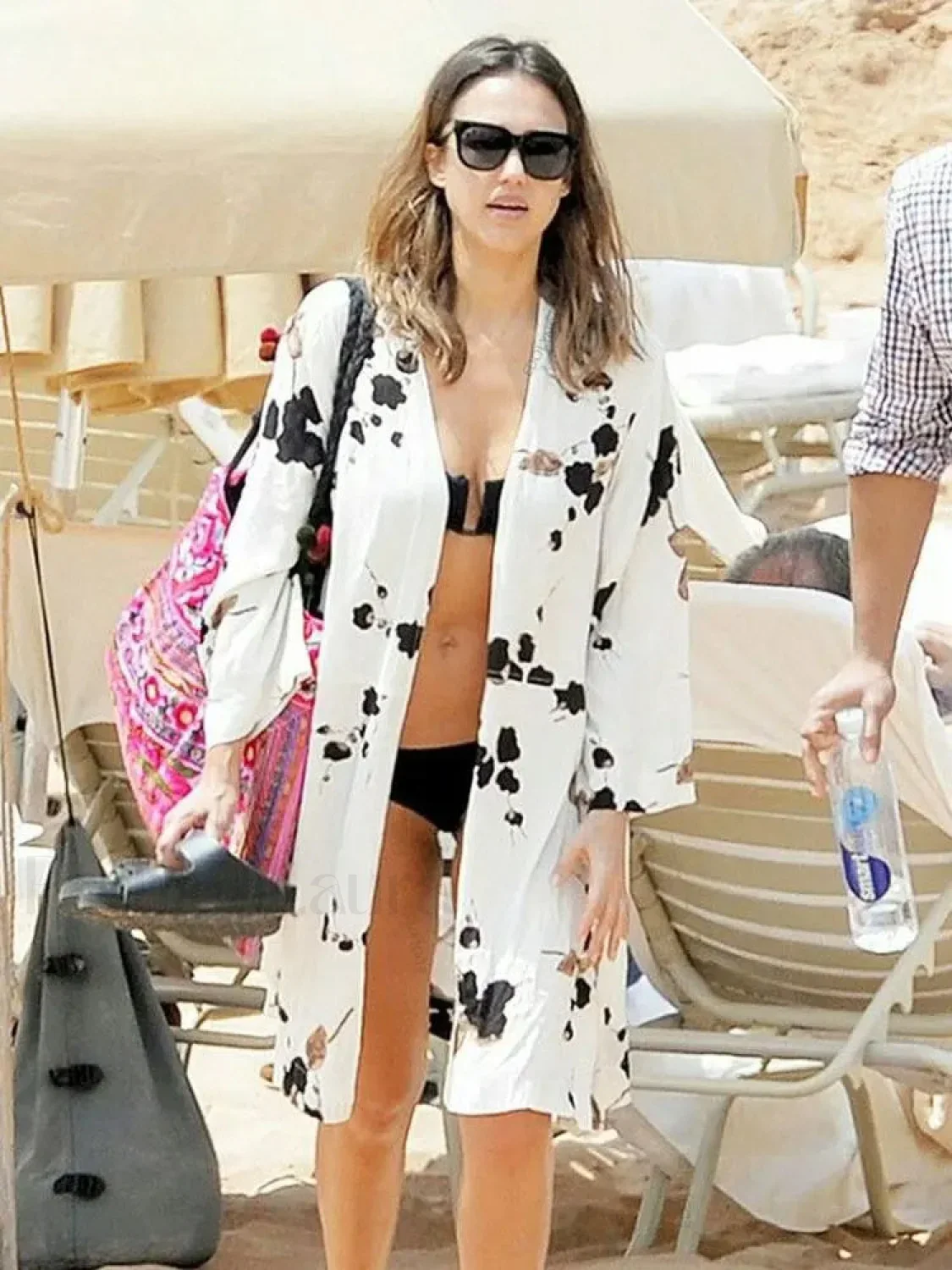 Printed Cape Tunic Cover Up - Image 2