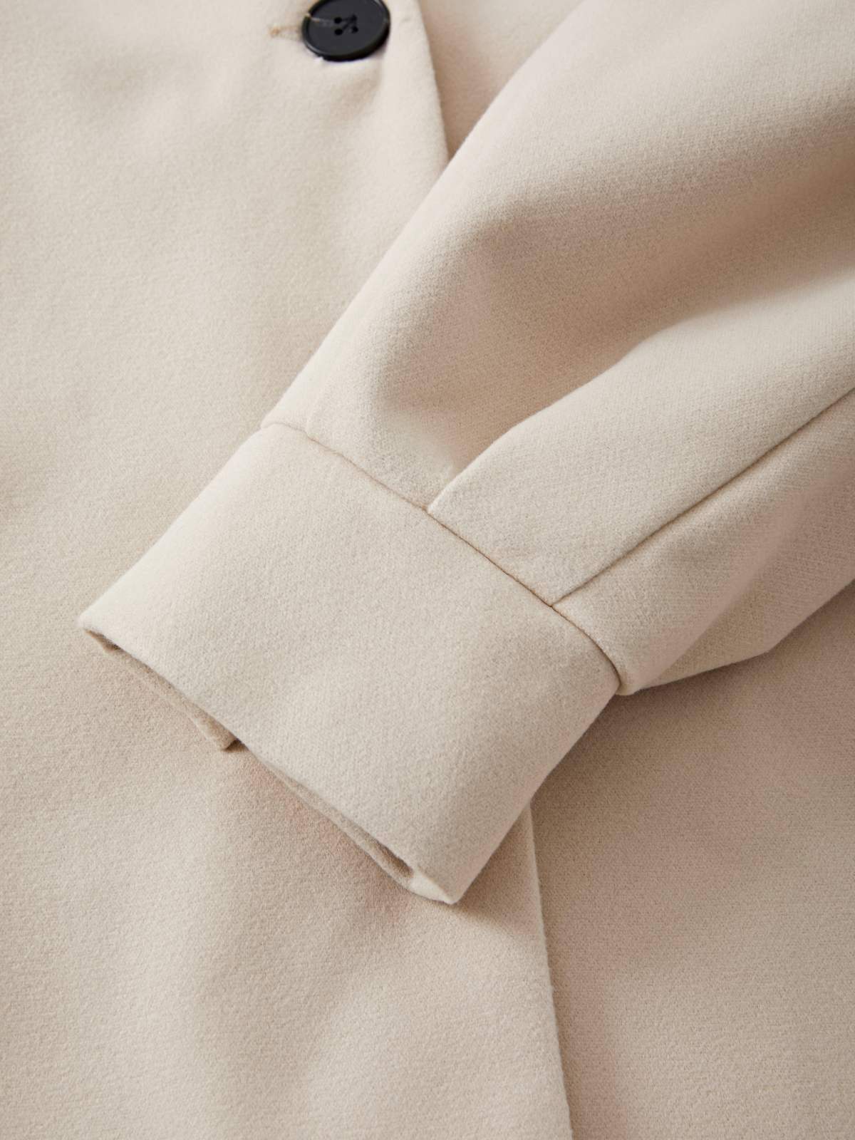 Puff Sleeve Belted Woolen Coat - Image 16