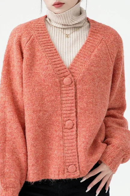 Purple Heavy Weight Knit Sweater - Image 2