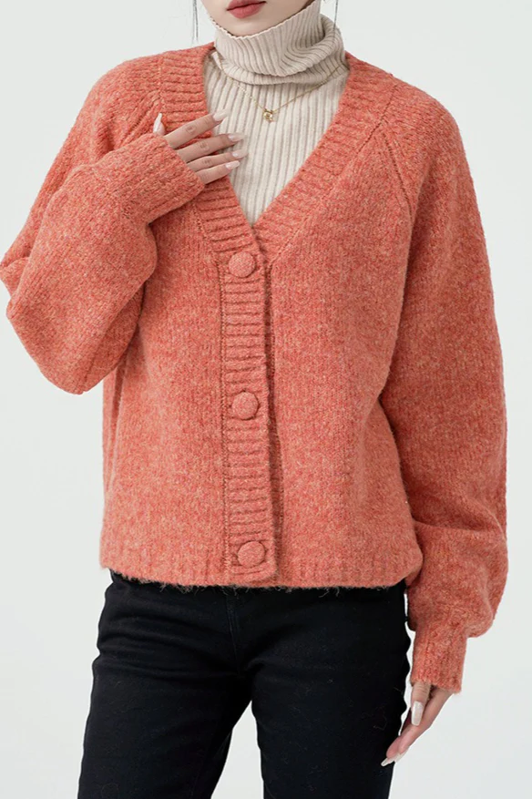 Purple Heavy Weight Knit Sweater - Image 3
