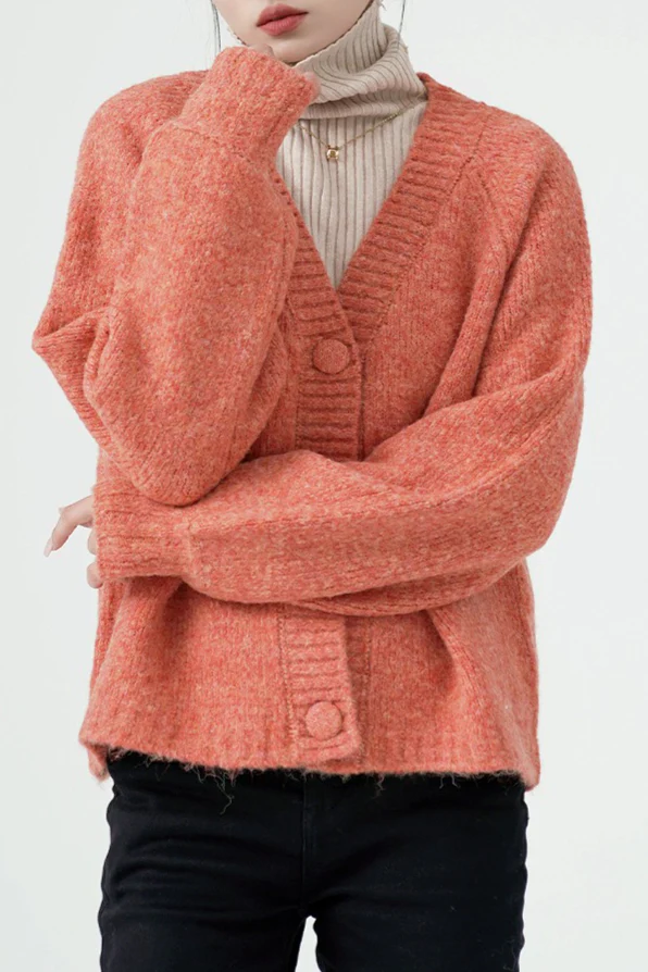 Purple Heavy Weight Knit Sweater - Image 5
