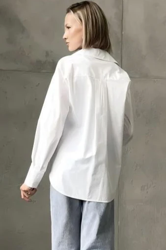 Relaxed Fit Striped Long Sleeve Blouse - Image 11