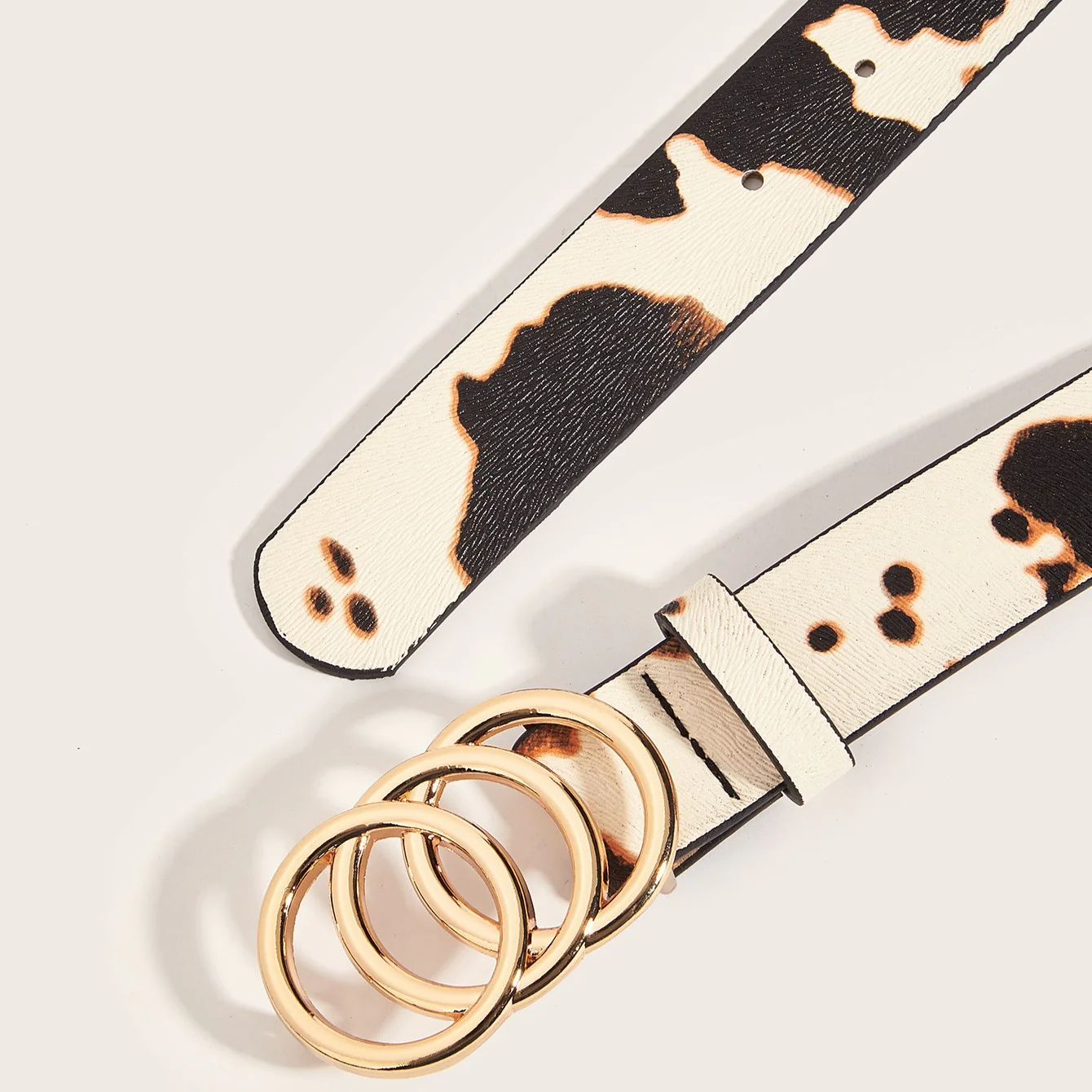 Retro Animal Print Statement Waist Belt - Image 6