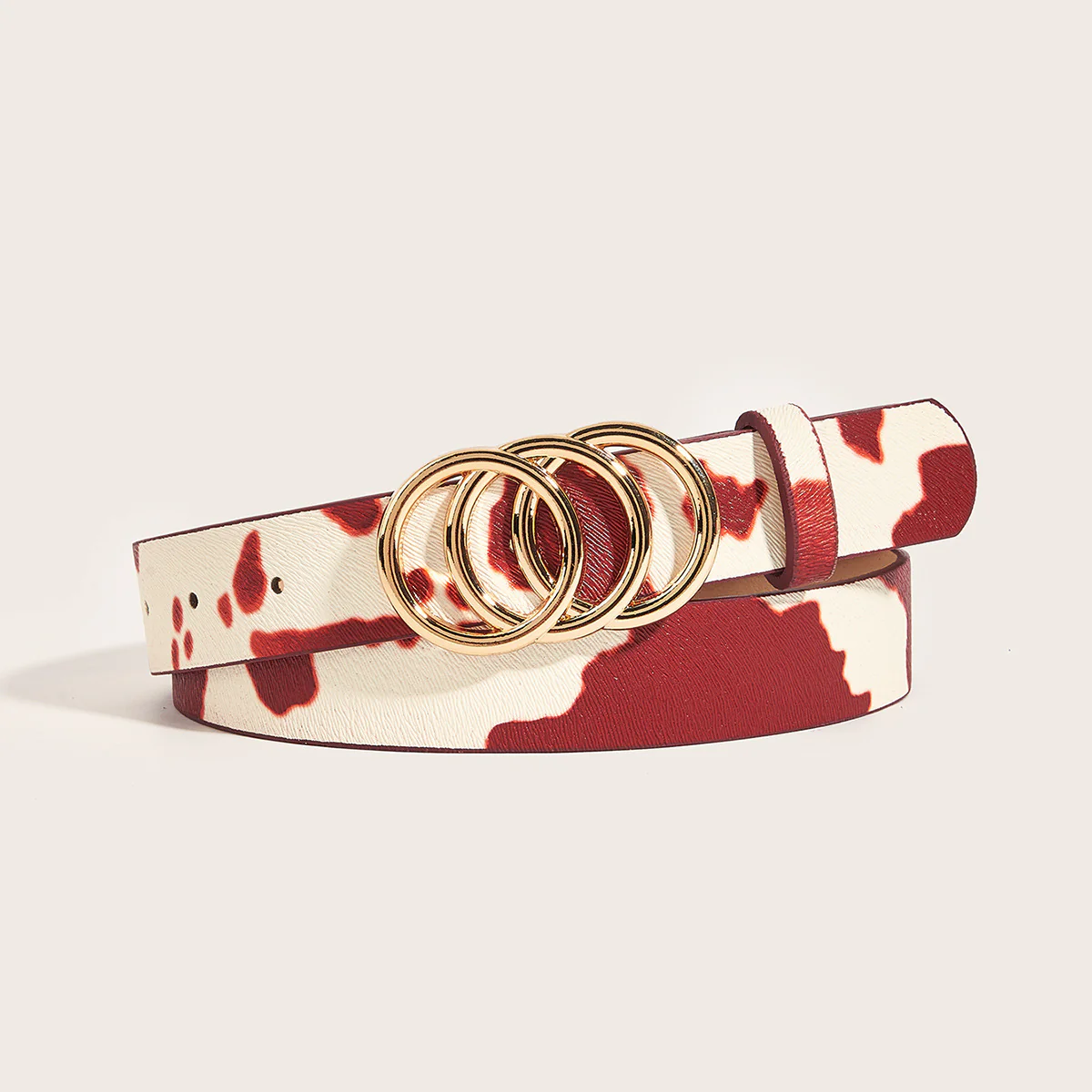 Retro Animal Print Statement Waist Belt - Image 7