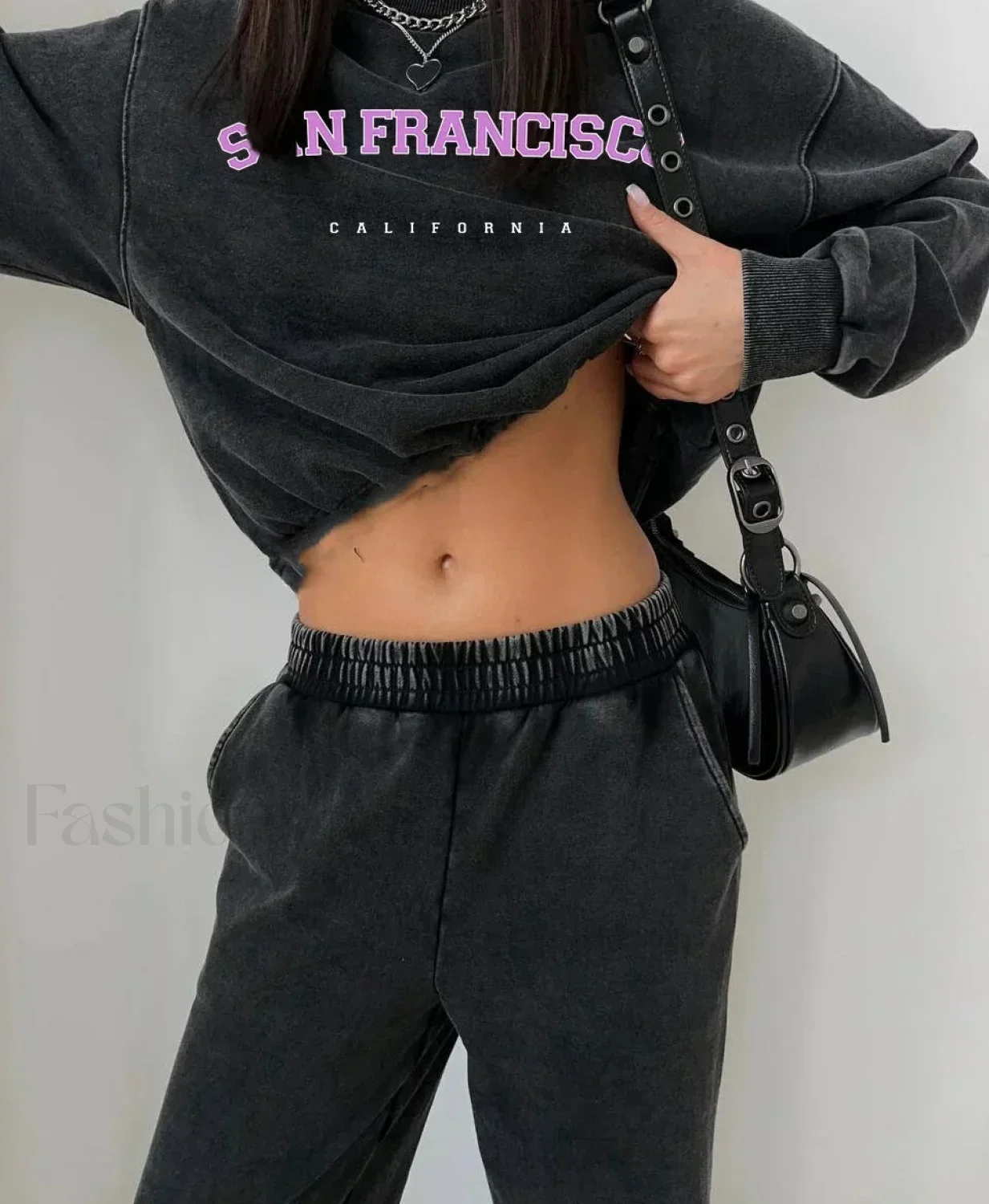 Retro Washed Cotton Long Sleeve Oversized T-Shirt - Image 4