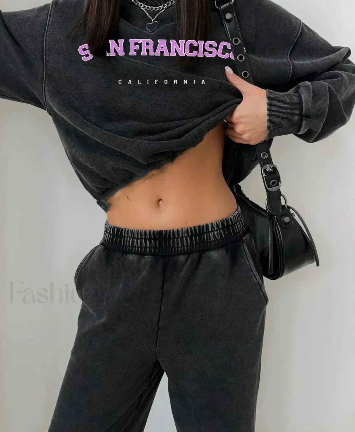 Retro Washed Cotton Long Sleeve Oversized T-Shirt - Image 7