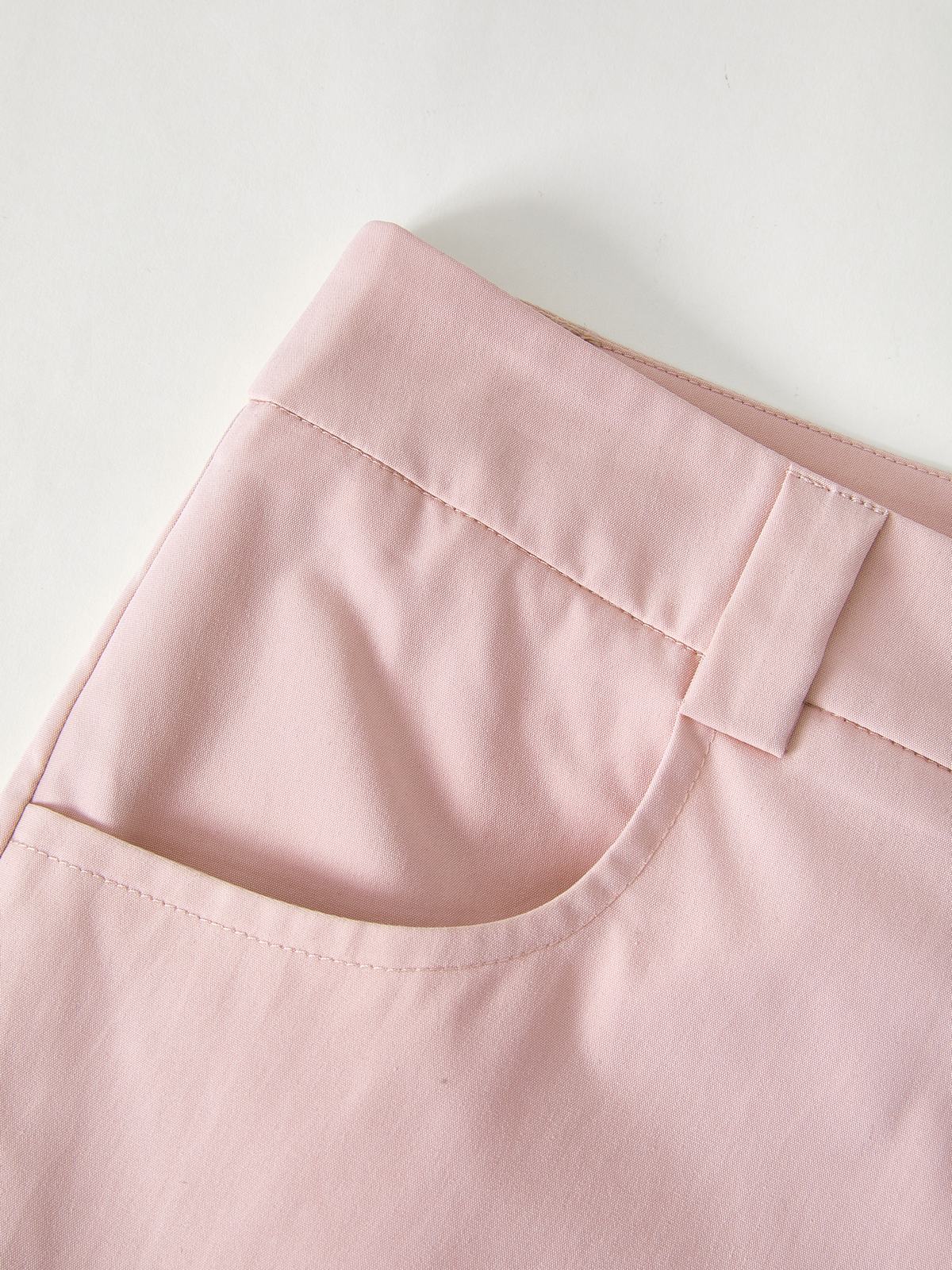 Ruched Pink Straight Leg Cargo Pants - Image 8