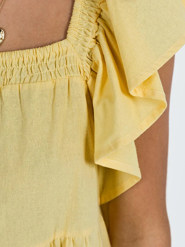 Ruffle Tiered Mini Dress - Image 6