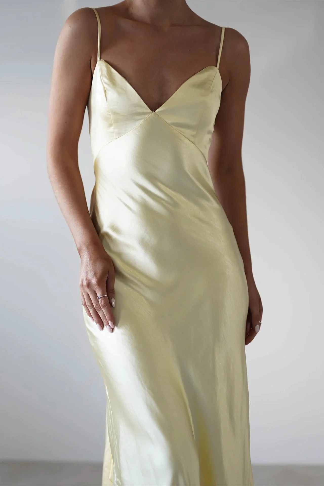 Satin Backless Tie Party Dress - Image 17