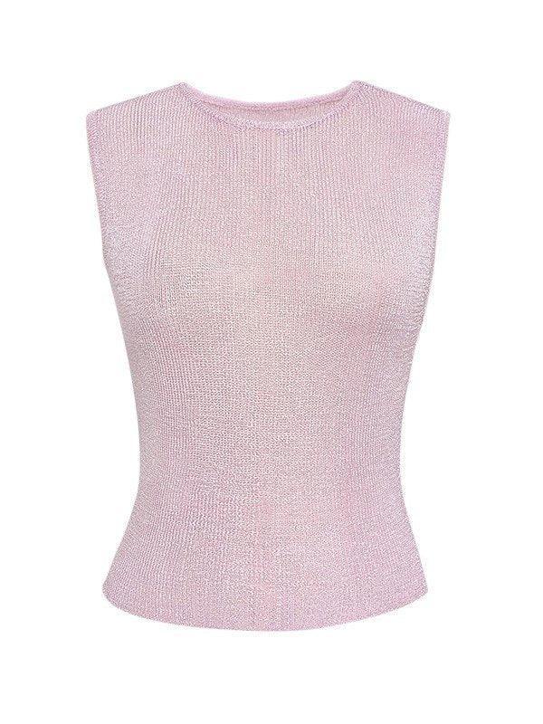 Semi Sheer Tank Top - Image 11