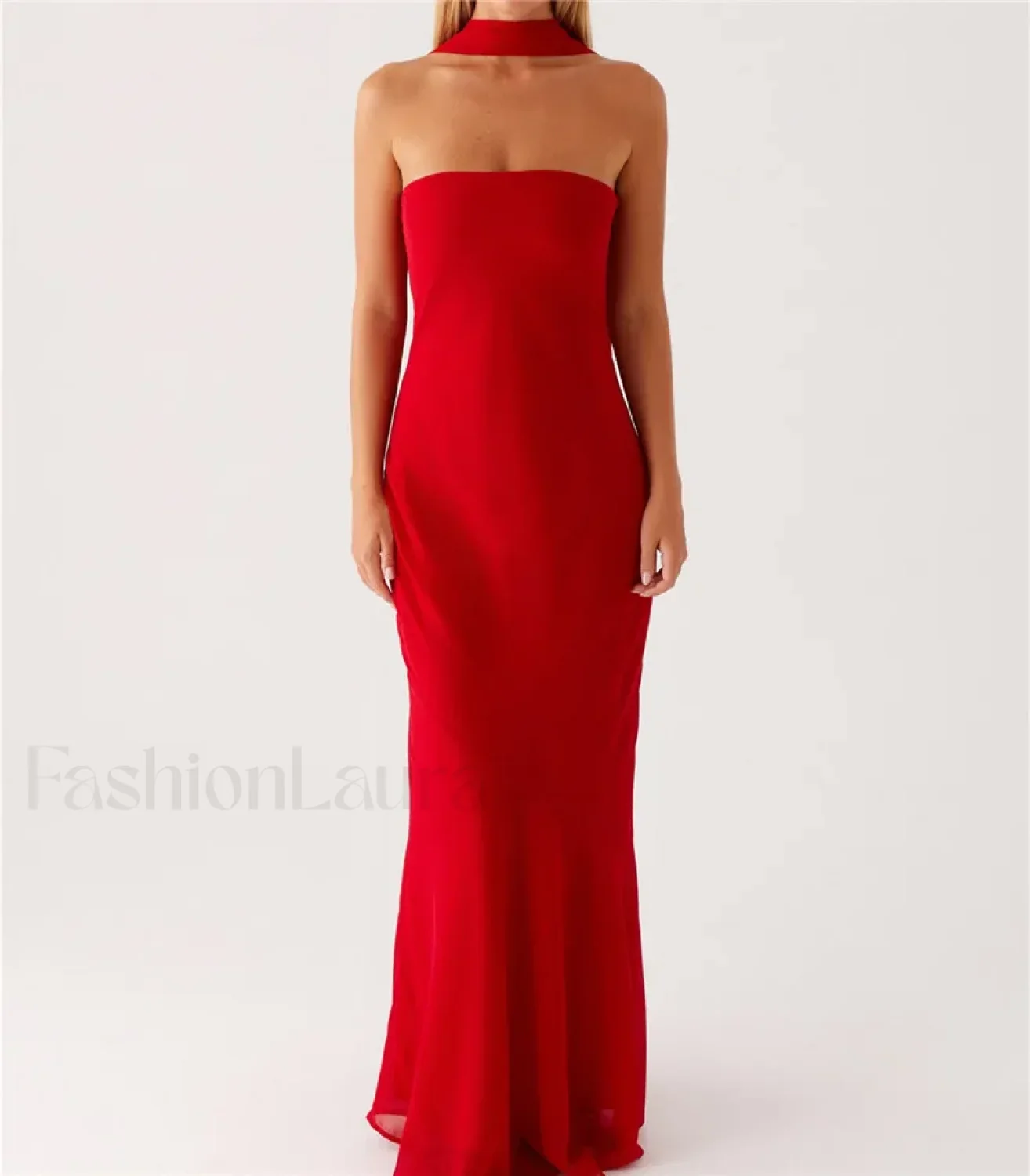 Sexy Backless Mesh Floral Dress - Image 4
