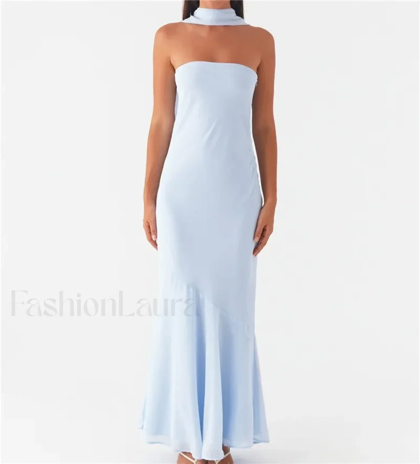 Sexy Backless Mesh Floral Dress - Image 7