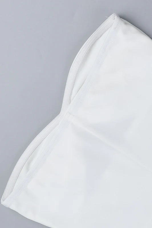 Sexy Hollow Strapless Maxi Vacation Dress - Image 11