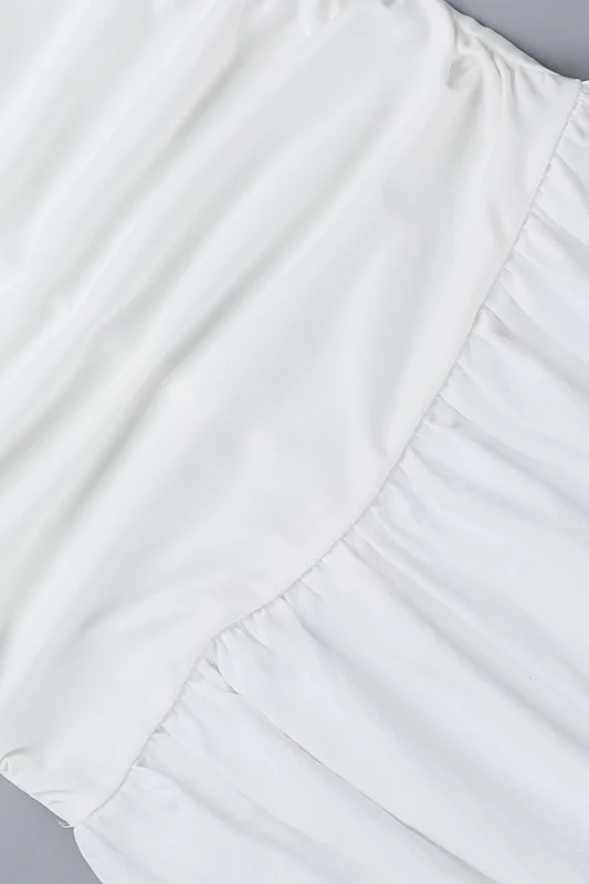 Sexy Hollow Strapless Maxi Vacation Dress - Image 12
