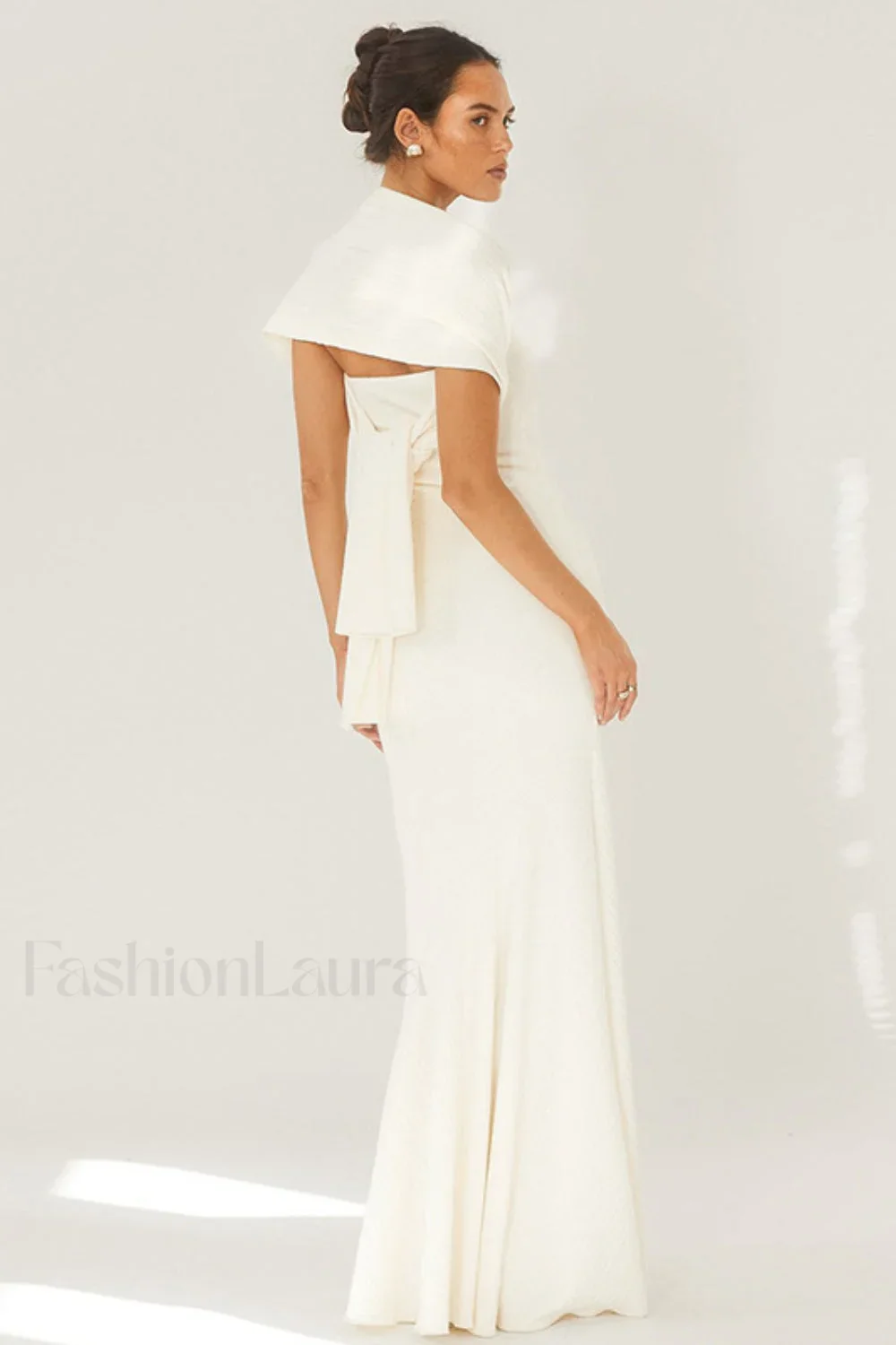 Sexy Strapless Mermaid Maxi Dress - Image 3