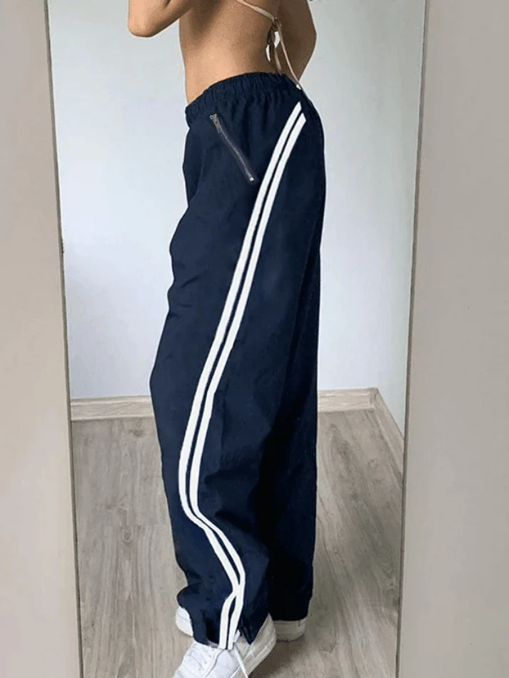 Side Stripe Baggy Jogger Pants - Image 10