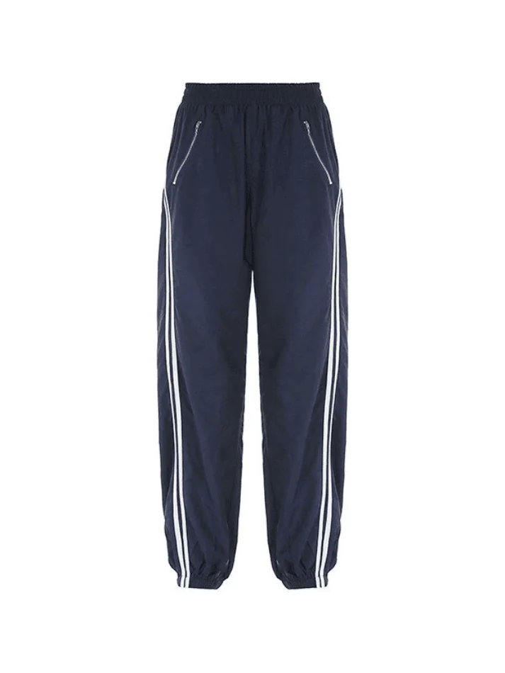 Side Stripe Baggy Jogger Pants - Image 8