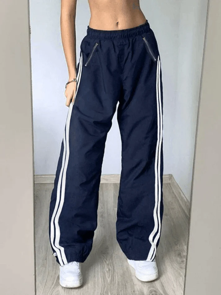 Side Stripe Baggy Jogger Pants - Image 9