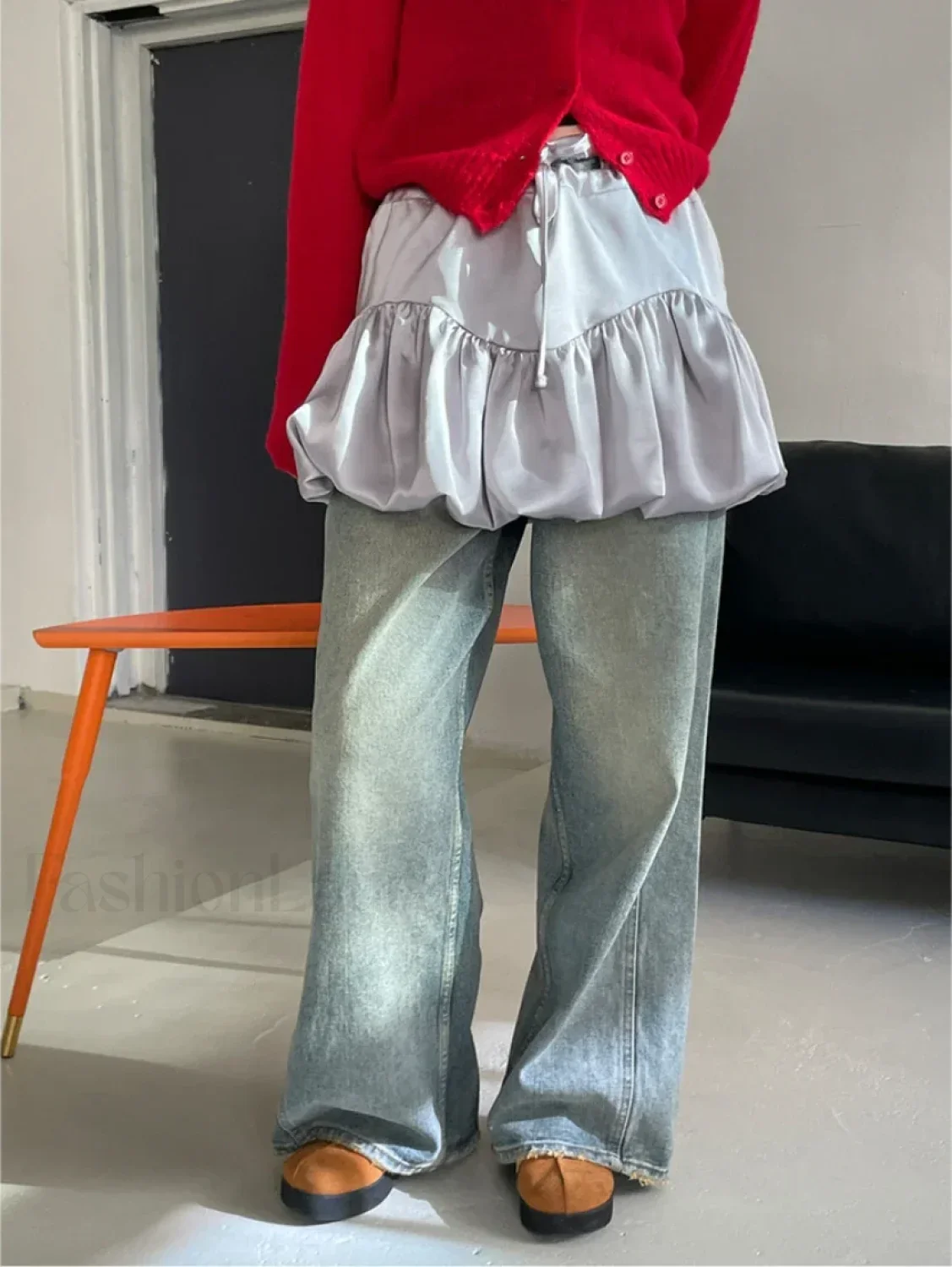 Silk Patchwork Japanese Tutu Skirt - Image 6
