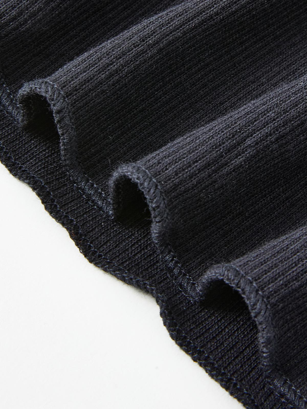 Simple Knitted Long Sleeve Mini Dress - Image 20