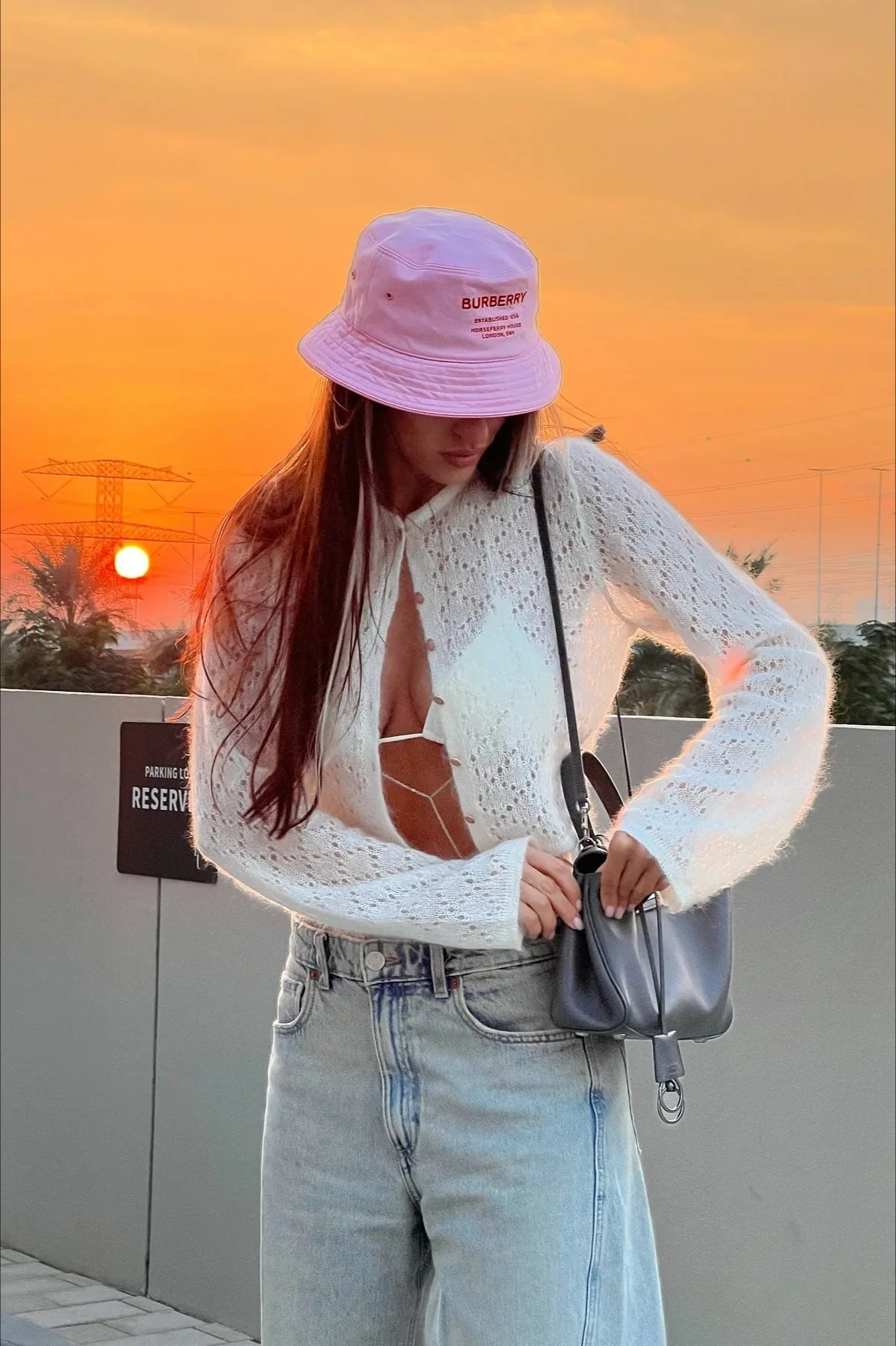 Slim Hollow Long Sleeve Single Breasted Cardigan - Image 12