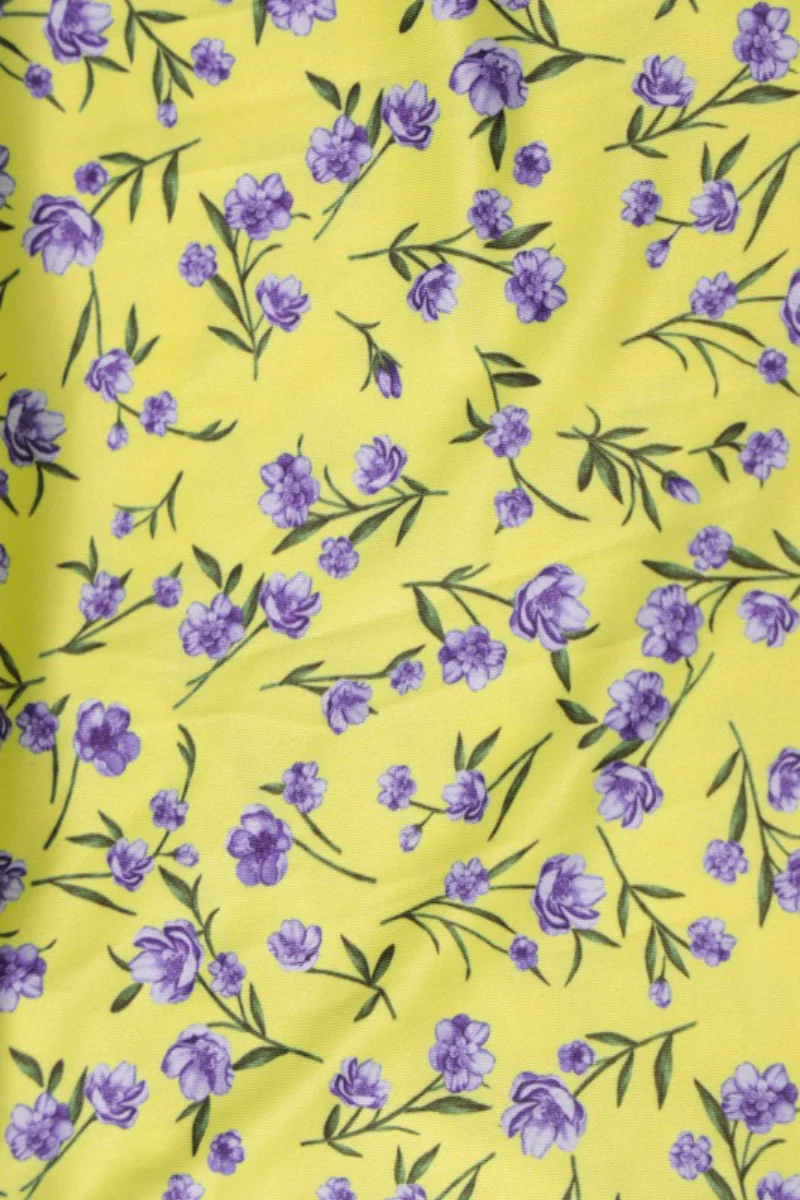Slit Backless Slim Strap Floral Dress - Image 9