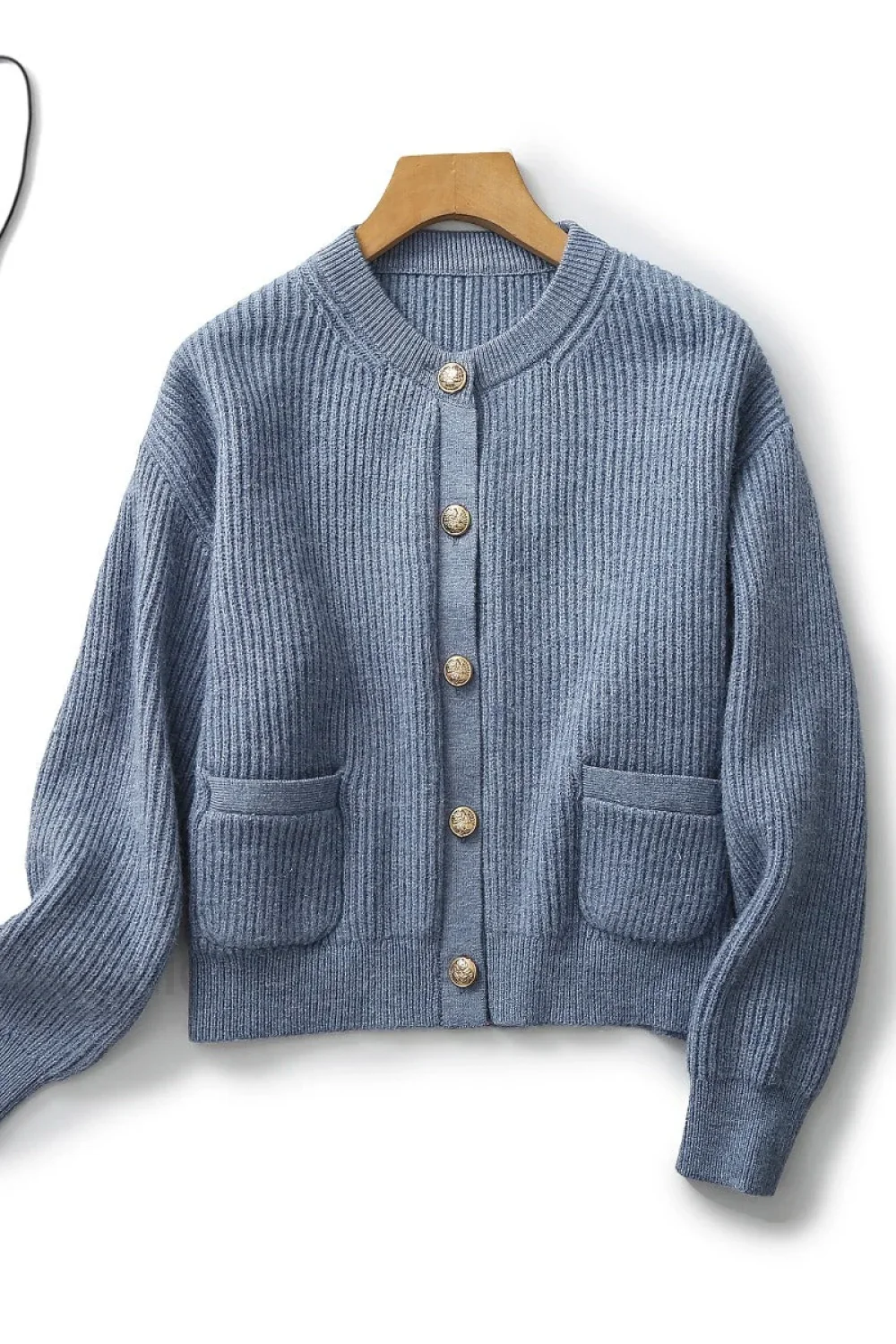 Soft Knit Tweed Style Cardigan - Image 7