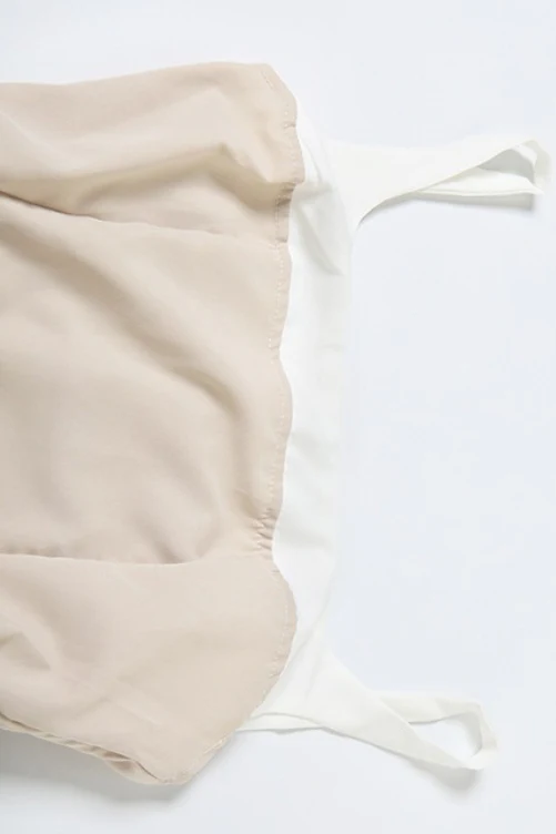 Solid Ruched High Waist Sleeveless Cami Mini Dress - Image 14