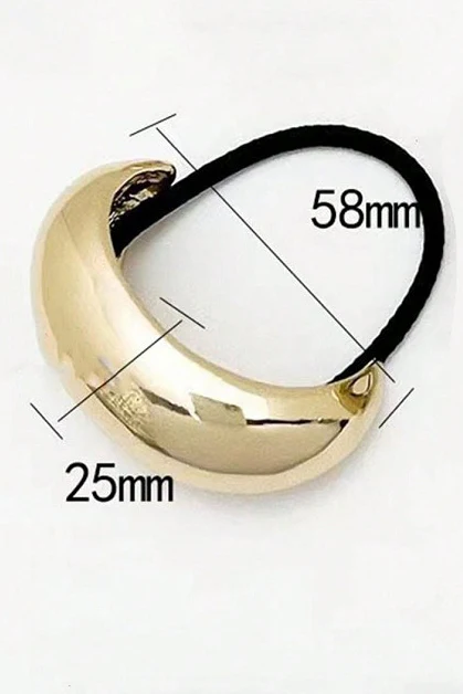 Sphere Metallic U-Loop Hair Cuff - Image 6