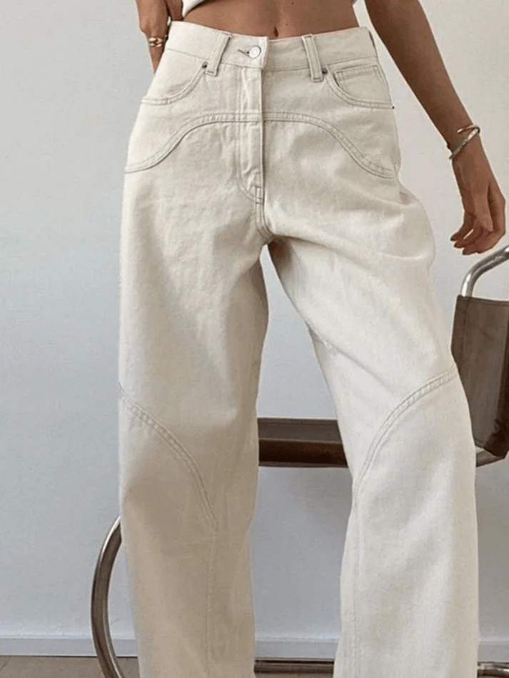 Splice Straight Leg Cargo Jeans - Image 3