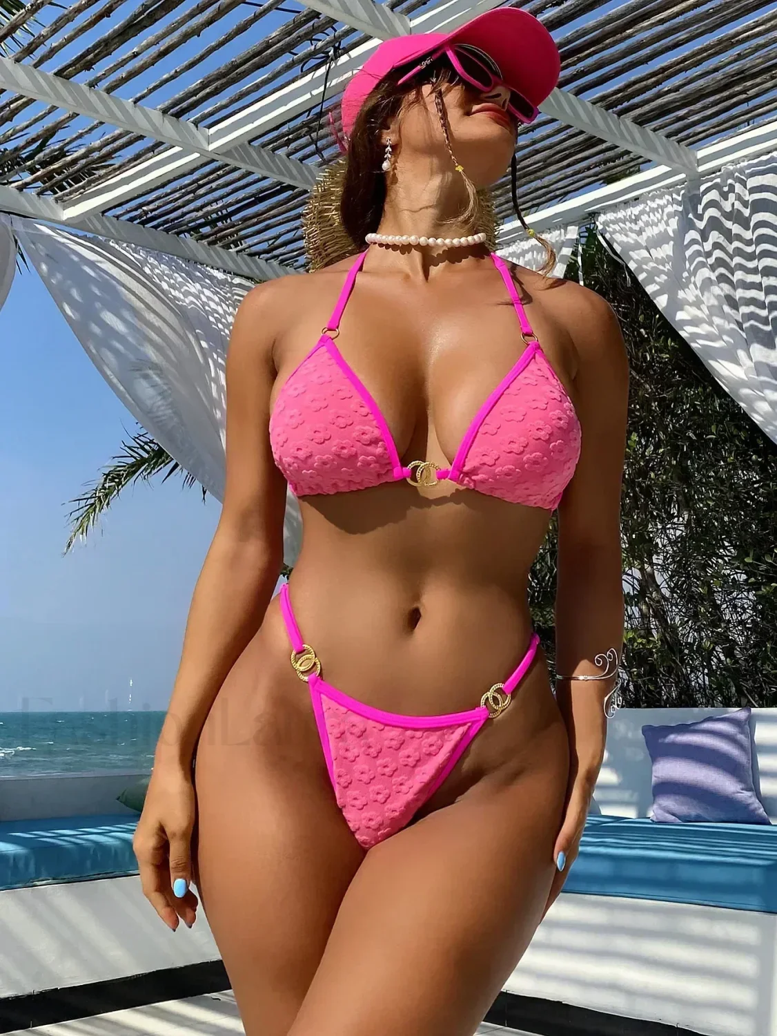 Split Fashion Sexy Bikini Set - Image 2