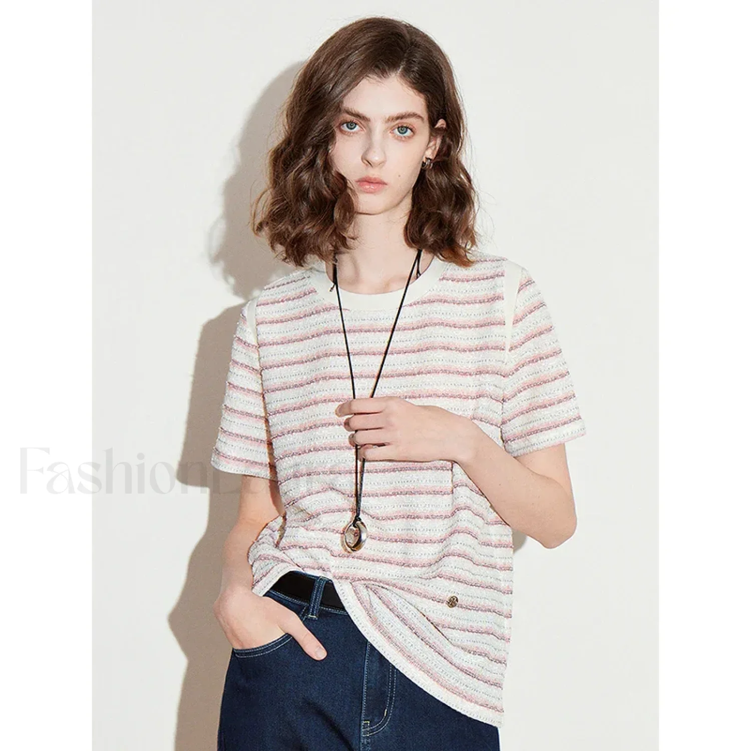 Spring New Short Sleeve Cotton T-Shirt - Image 5