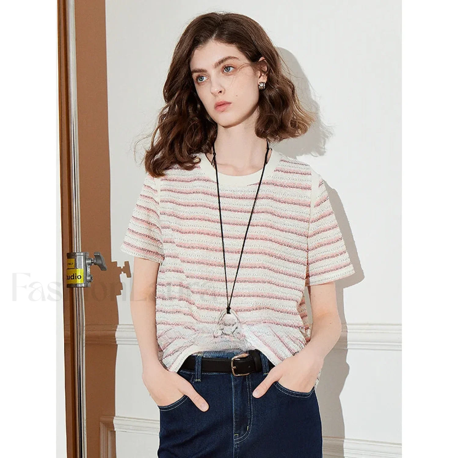 Spring New Short Sleeve Cotton T-Shirt - Image 6