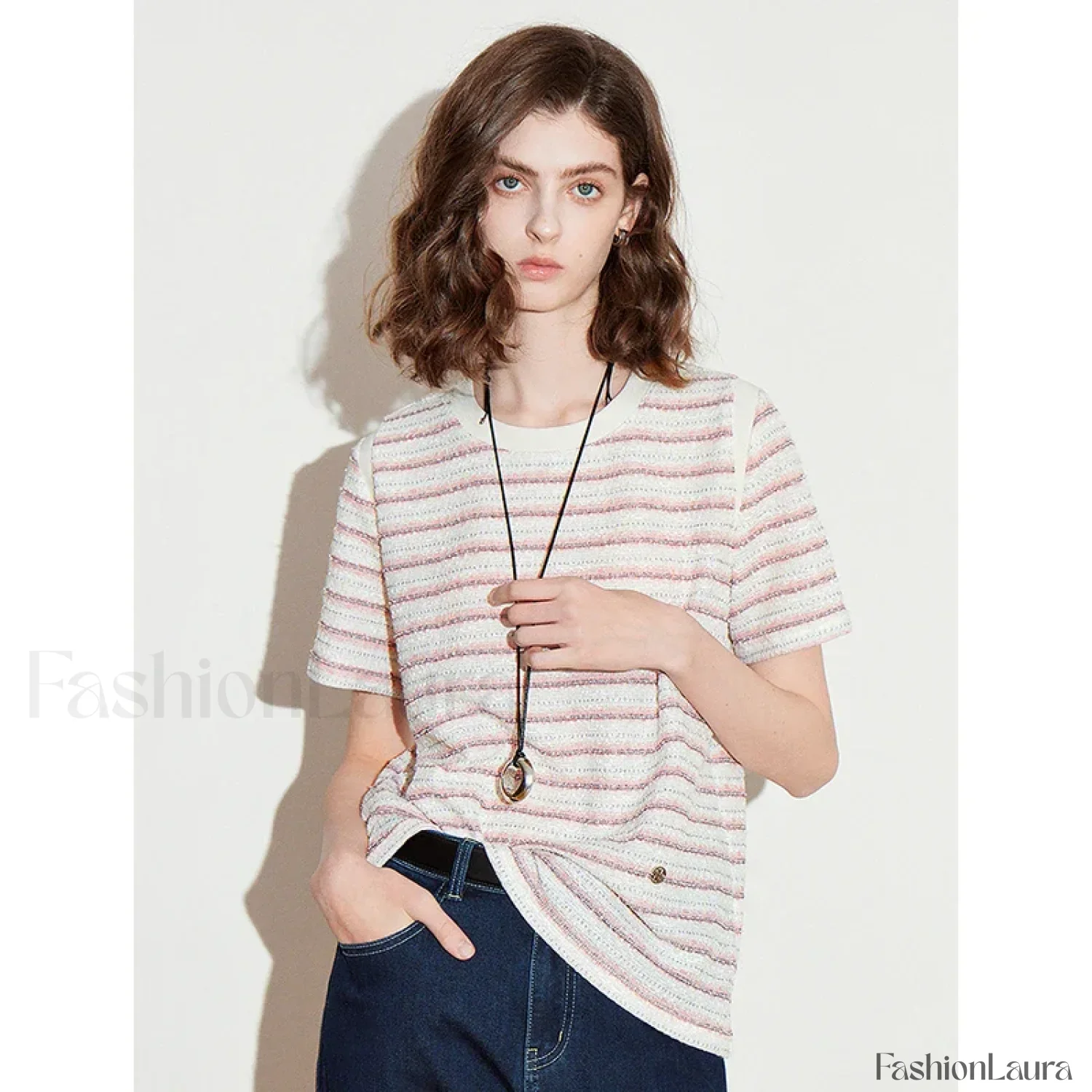 Spring New Short Sleeve Cotton T-Shirt - Image 8