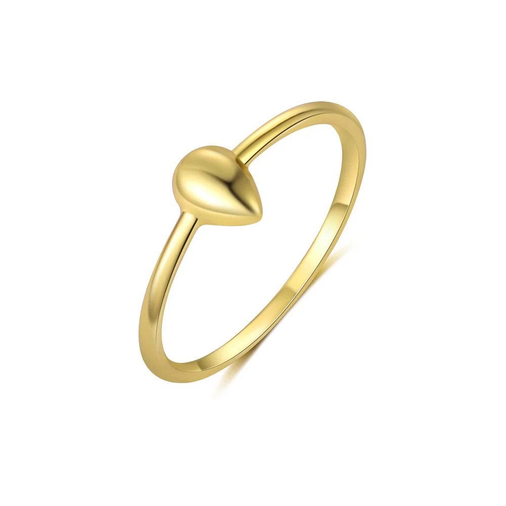 Sterling Silver Square Geometric Zirconia Ring - Image 10