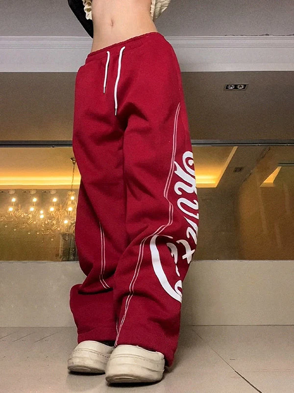 Stitch Design Logo Baggy Sweatpants - Image 6